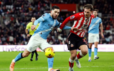 Día frustrante para el Manchester City ante Sunderland