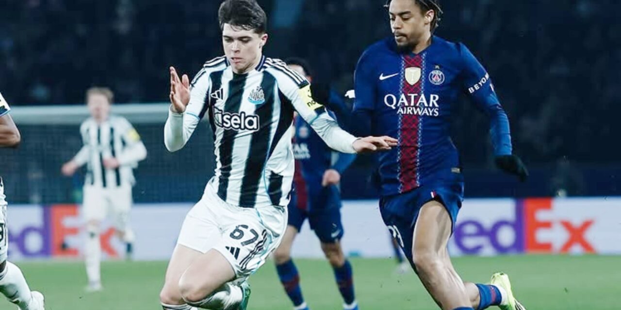  Empate, sudor y lágrimas entre PSG y Newcastle