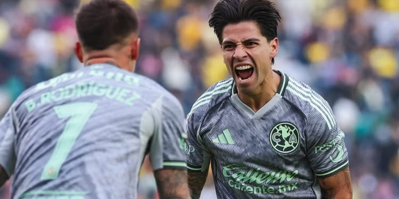 América consigue su primera victoria ante Necaxa