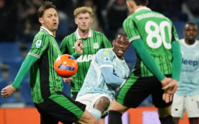 Jonathan David se redime con gol y asistencia en la victoria de Juventus 3 -0 sobre Sassuolo