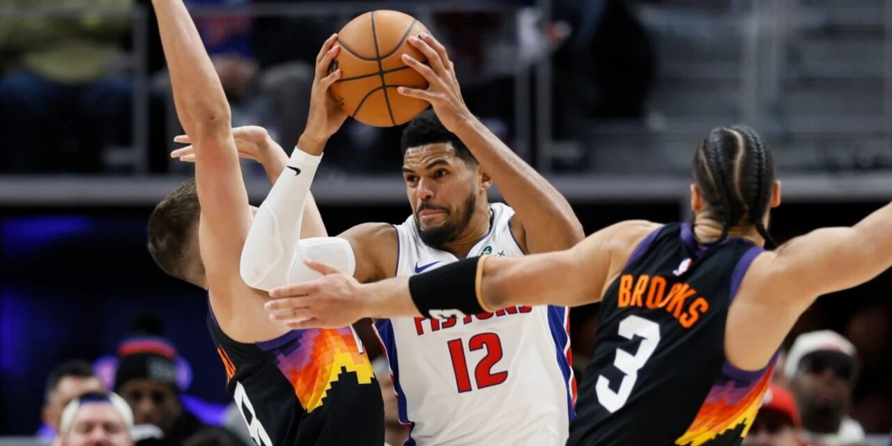 Los Pistons, líderes del Este, remontan para vencer a los Suns