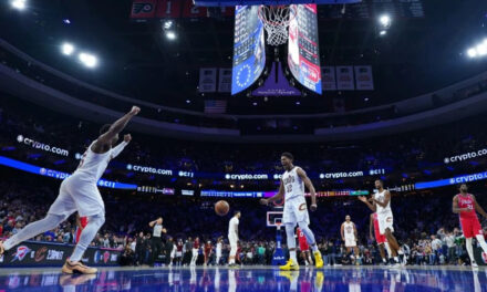 Tyson impone récord personal de 39 puntos; Mobley da triunfo a Cavs, que barren a 76ers en 2 duelos