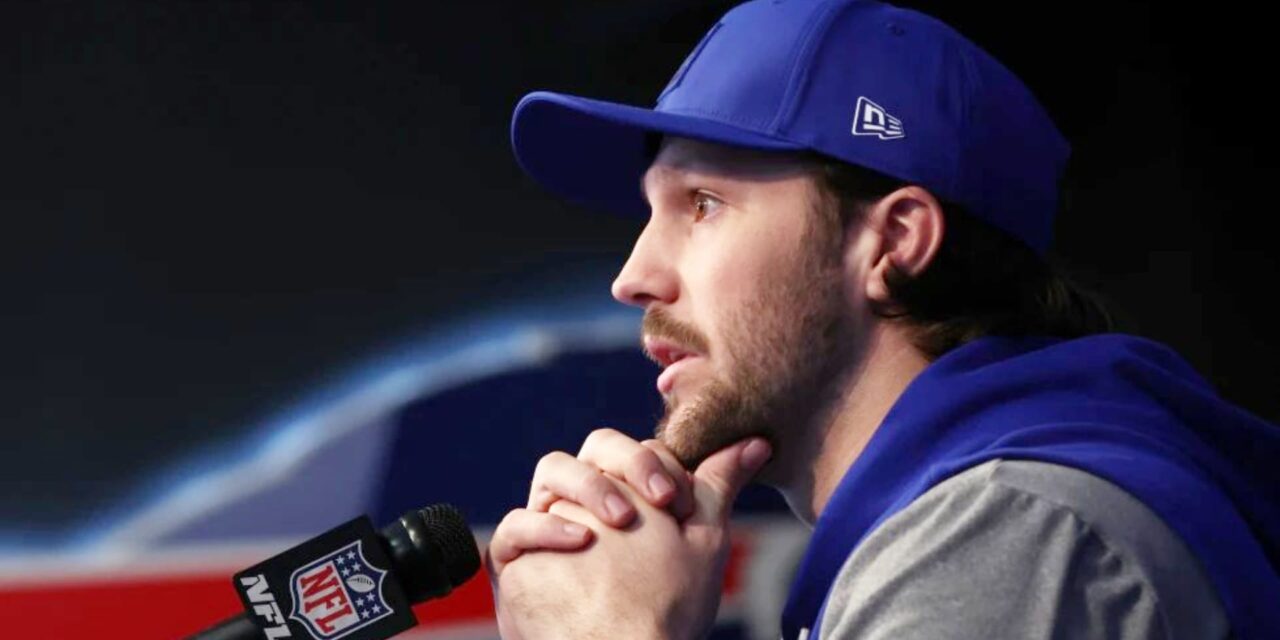 El mariscal de campo de los Bills, Josh Allen, todavía está lidiando con el cambio de entrenador, la derrota en los playoffs y la cirugía del pie.