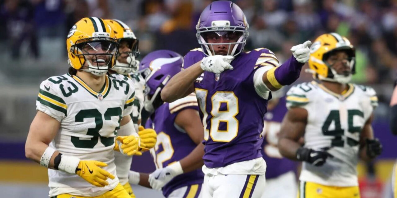 Vikings vencen 16-3 a Packers para su 5ª victoria seguida y McCarthy se lesiona nuevamente