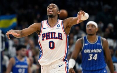 Con 29 puntos de Maxey, 76ers doblegan a Magic en duelo de mala puntería en los triples
