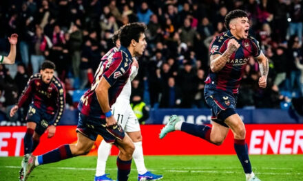 Levante vence a Elche y refuerza sus esperanzas de mantenerse en La Liga