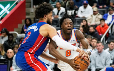 Cade Cunningham suma 29 puntos y 13 asistencias para que los Pistons venzan a los Knicks 121-90