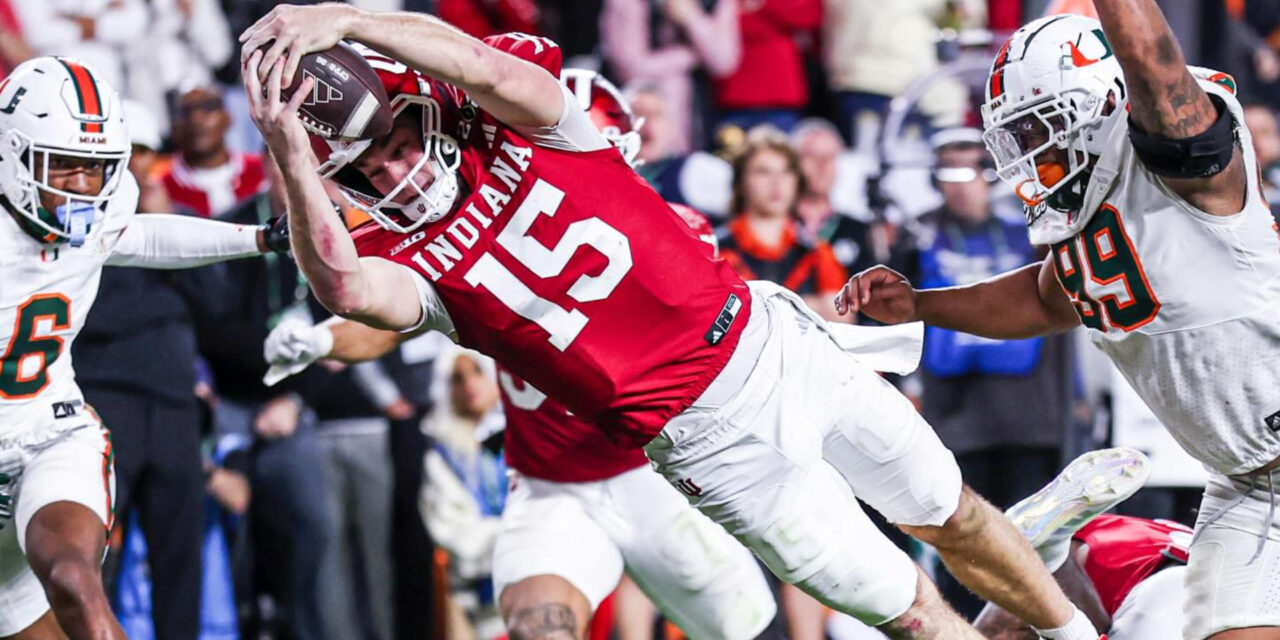 Indiana completa temporada invicta y gana su 1er título nacional al derrotar 27-21 a Miami