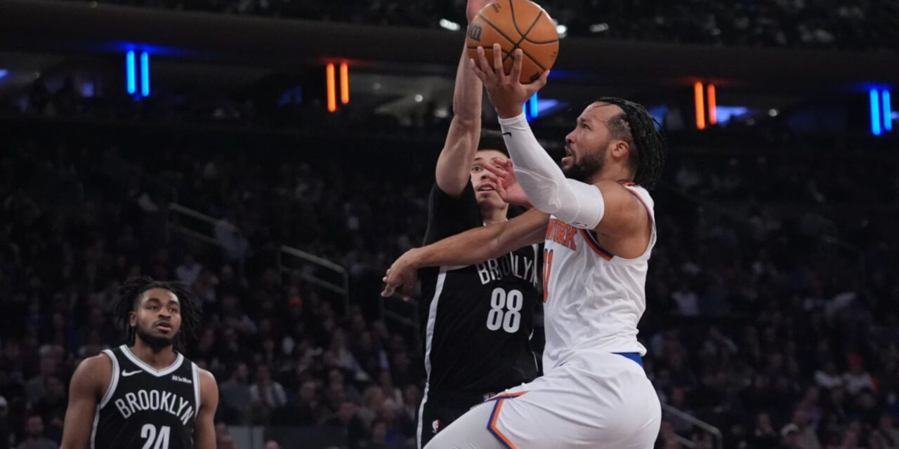 Knicks humillan a Nets por 120-66 y rompen racha de 4 derrotas con una paliza histórica