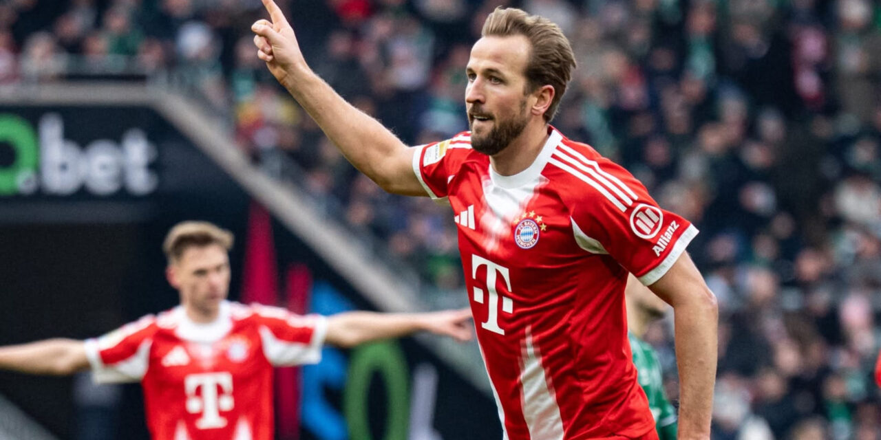 Harry Kane sigue marcando mientras Bayern mantiene ventaja de 6 puntos en Bundesliga