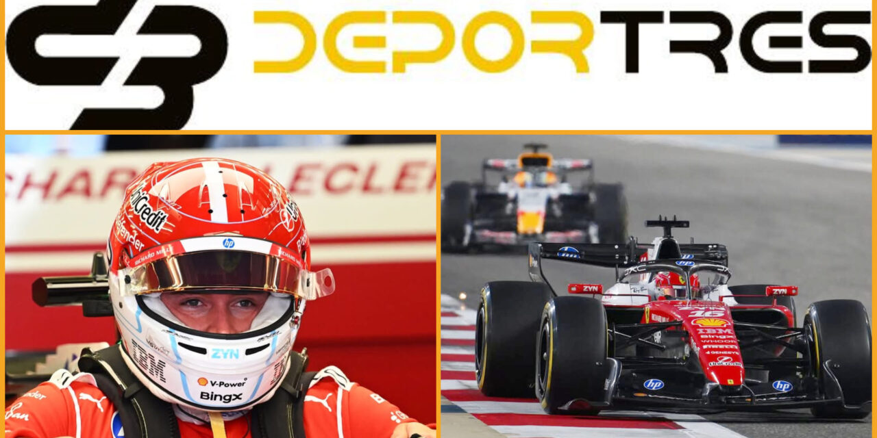 Leclerc, el más veloz en el último día de pruebas de F1 en Bahréin(Video D3 completo 12:00 PM)