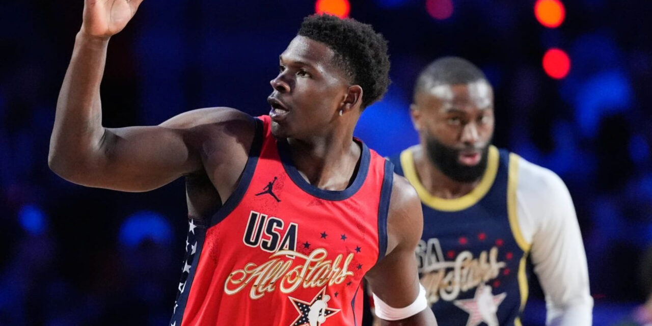 Anthony Edwards se alza como el MVP y lidera a las Estrellas al triunfo en el Juego de Estrellas
