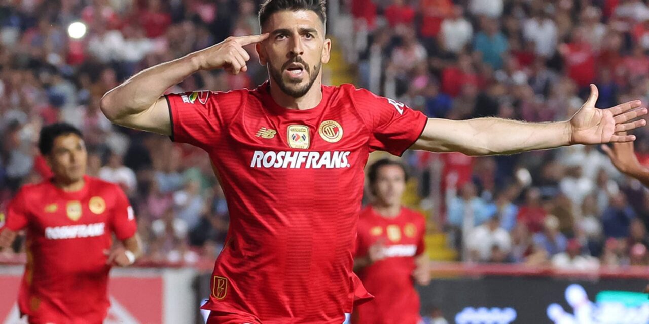Toluca golea al Necaxa