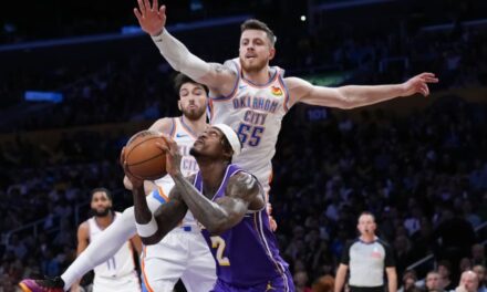 Jalen Williams regresa de su lesión y lidera al Thunder ante los Lakers por 119-110 con SGA y Luka fuera