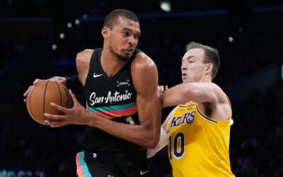 Victor Wembanyama anota 37 de 40 en la primera mitad, lleva a los Spurs a la victoria sobre los Lakers