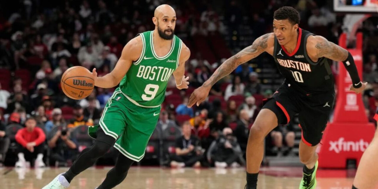 Los 28 puntos de Derrick White impulsan a los Celtics a la victoria por 114-93 sobre los Rockets