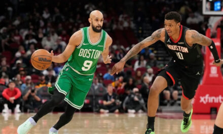 Los 28 puntos de Derrick White impulsan a los Celtics a la victoria por 114-93 sobre los Rockets