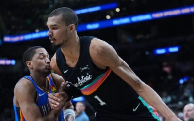 Johnson y Wembanyama lideran a los Spurs a su cuarta victoria sobre OKC, superando al Thunder, diezmado por lesiones