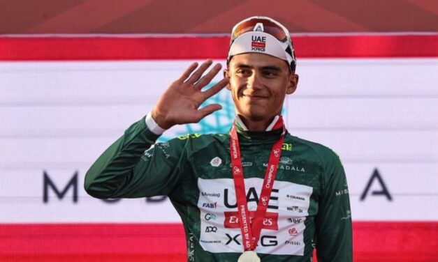 Isaac del Toro se mantiene segundo en la general del UAE Tour 2026