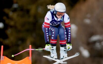 Vonn cubrió sin aparentes problemas la pista Tofana en el entrenamiento para el descenso