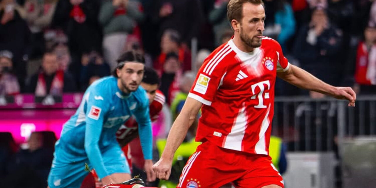 Kane anota doblete y Díaz añade una tripleta en goleada 5-1 dell Bayern ante Hoffenheim