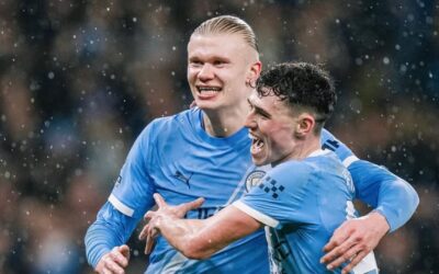 Manchester City se acerca al líder de la Liga Premier con triunfo 3-0 ante Fulham