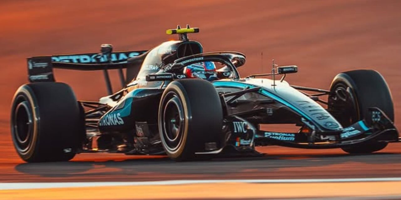 Antonelli lidera a Russell mientras Mercedes domina el último día de pruebas de F1 en Bahrein