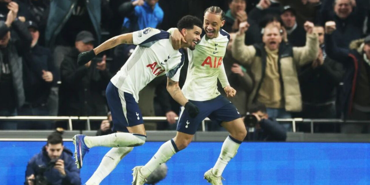 Tottenham remonta para empatar con el Man City y le hace un favor al Arsenal