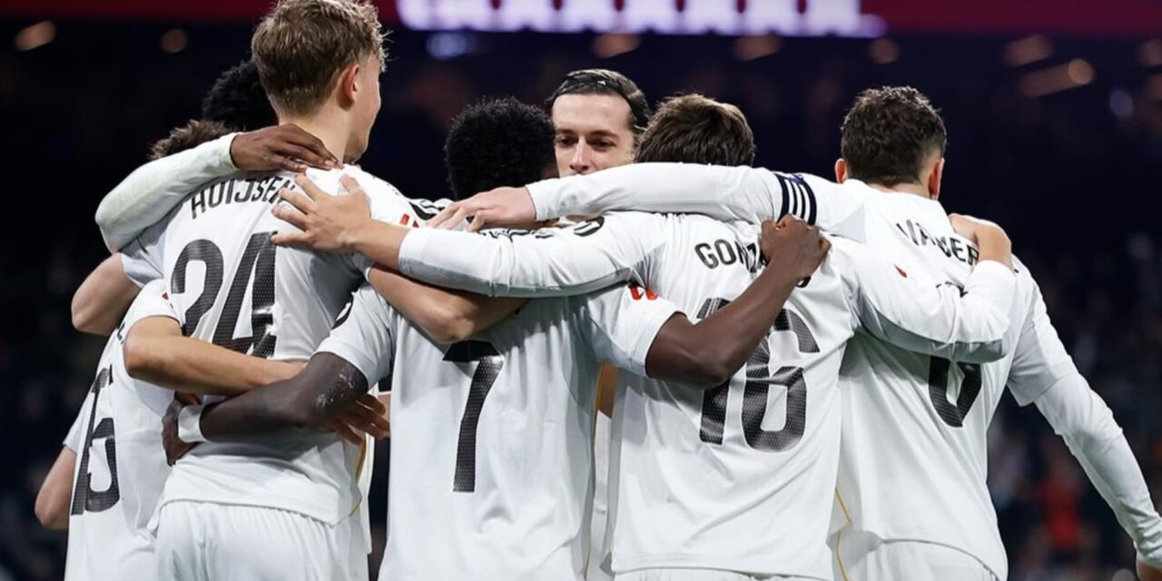 Real Madrid golea y es líder momentáneo de LaLiga