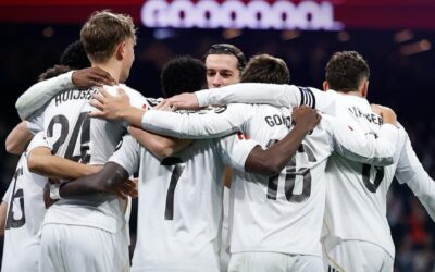 Real Madrid golea y es líder momentáneo de LaLiga