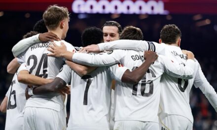 Real Madrid golea y es líder momentáneo de LaLiga