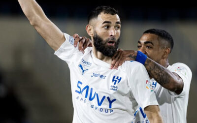 Triplete de Benzema en su debut con el Al Hilal