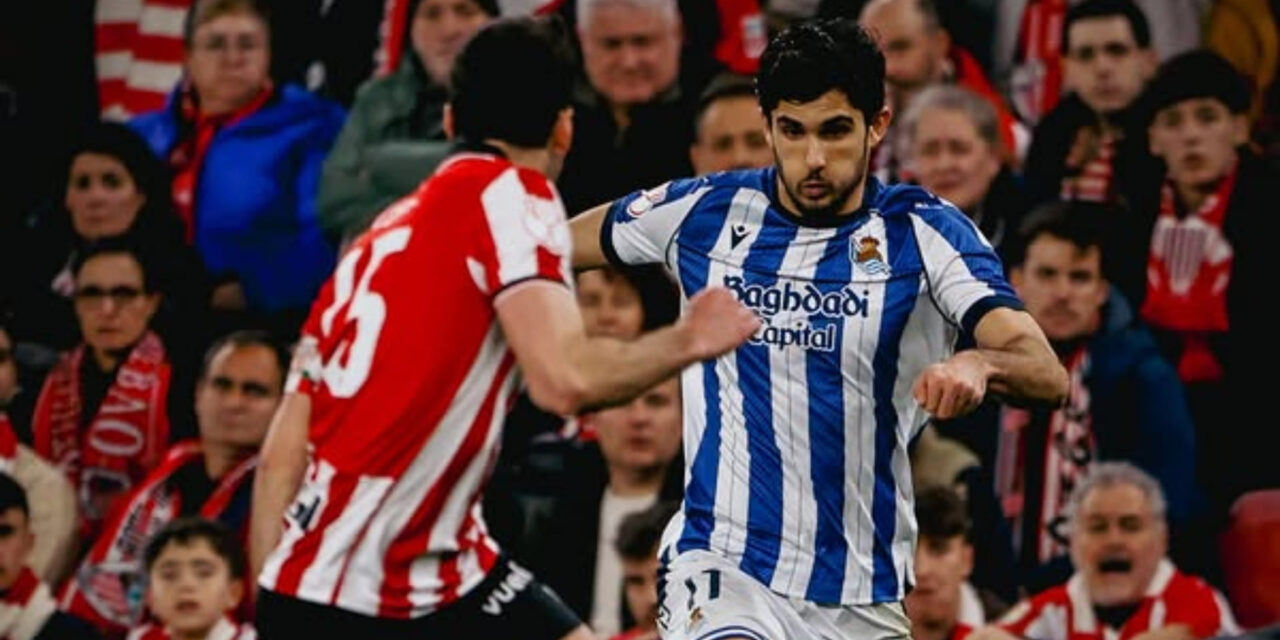 La Real Sociedad somete al Athletic en San Mamés y encarrila el pase a la final