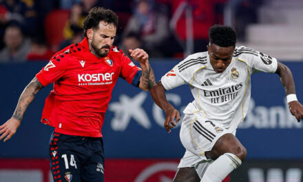 Real Madrid cae en Osasuna y abre la puerta al Barcelona por el liderato de La Liga de España