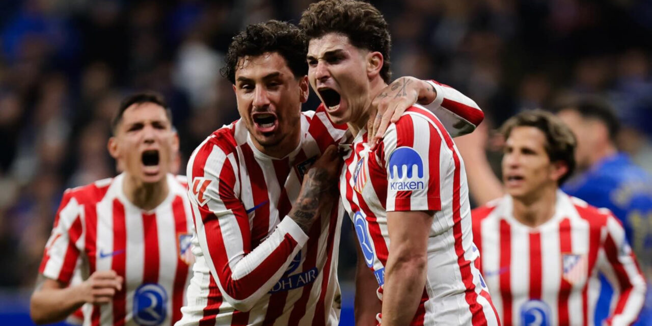 Julián Álvarez le da el triunfo al Atlético en el descuento ante un buen Oviedo