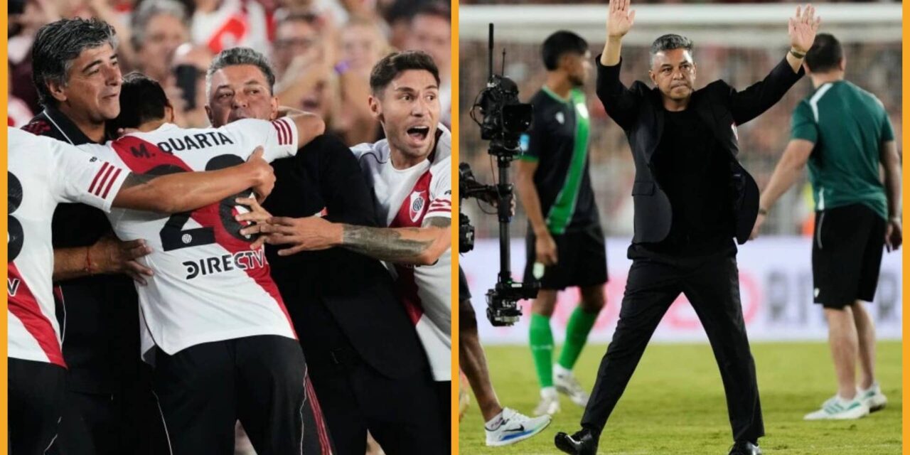 Gallardo se despide de River con victoria 3-1 sobre Banfield