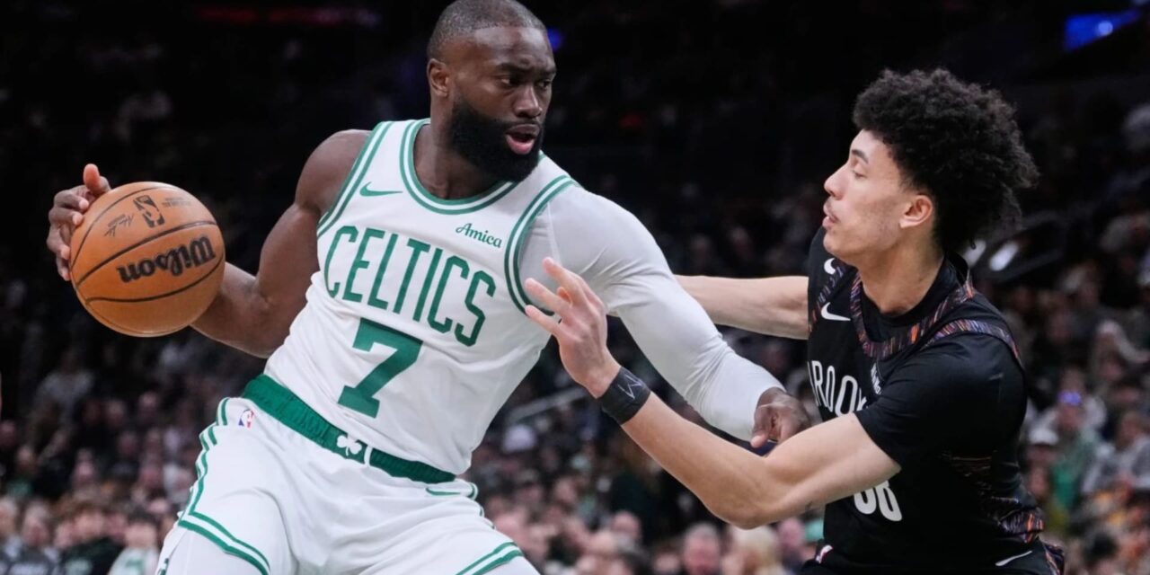 Celtics arrollan 148-111 a los Nets con su mejor porcentaje de tiros de campo de la temporada