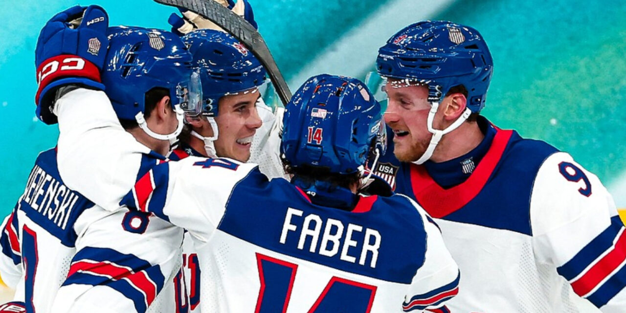 EEUU se cita con Canadá por el oro olímpico en hockey masculino tras golear a Eslovaquia