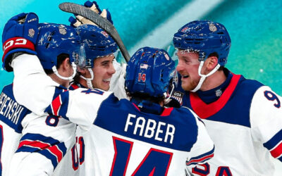 EEUU se cita con Canadá por el oro olímpico en hockey masculino tras golear a Eslovaquia