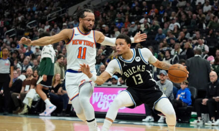 Brunson anota 27 puntos y Anunoby 24 en paliza de Knicks sobre Bucks, 127-98