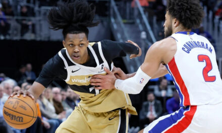 Riley y Cooper lideran a los Wizards, en su victoria ante los Pistons, 126-117