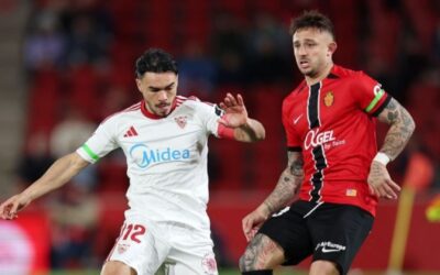 Muriqi anota en la victoria 4-1 de Mallorca sobre Sevilla