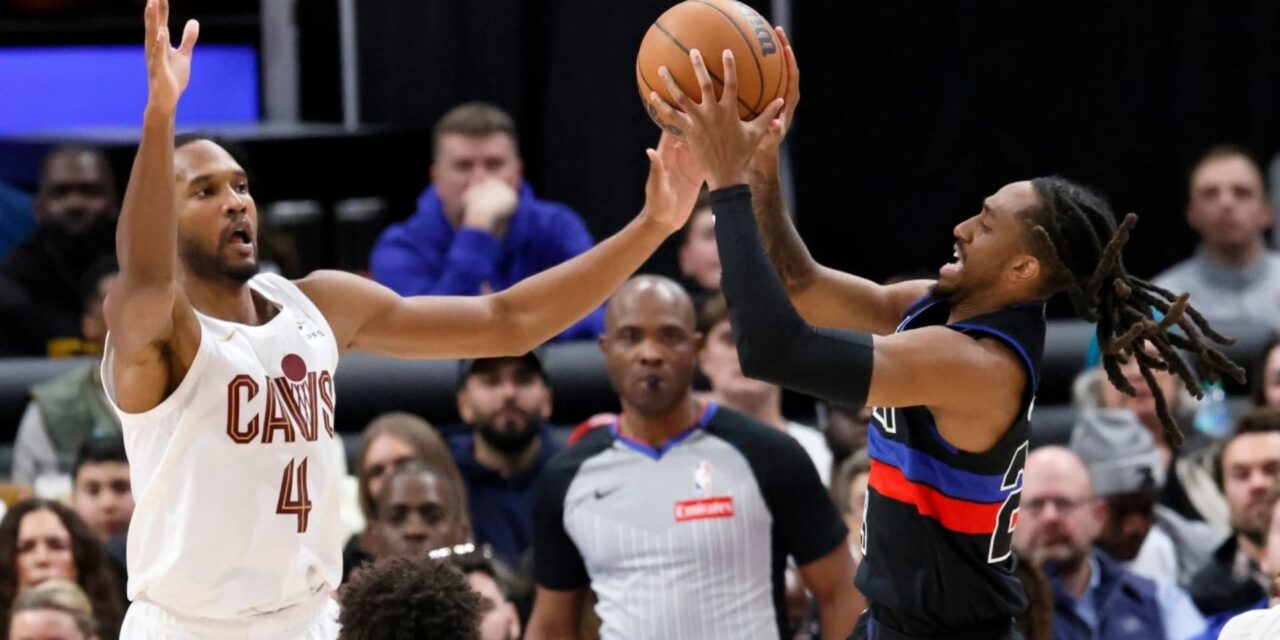 Los Pistons superan a los Cavaliers por 122-119 en tiempo extra