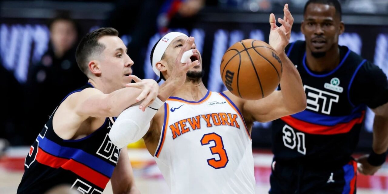 Daniss Jenkins anota 18 puntos y los Pistons derrotan a los Knicks, 118-80