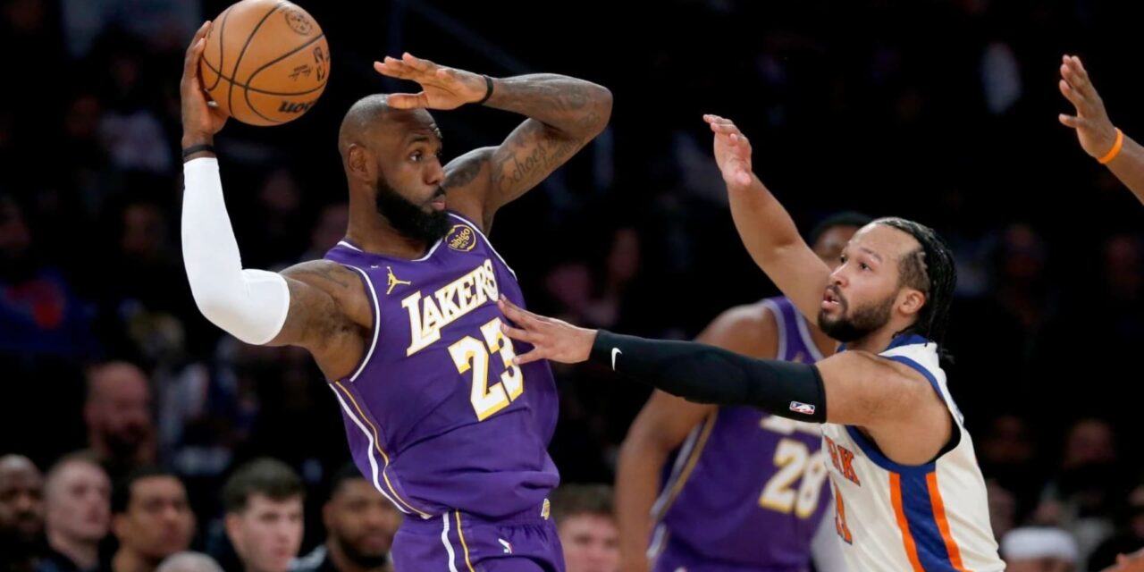 Knicks vencieron a los Lakers