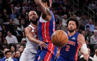 Los 42 puntos y 13 asistencias de Cunningham llevan a los Pistons a una victoria por 126-111 sobre los Knicks
