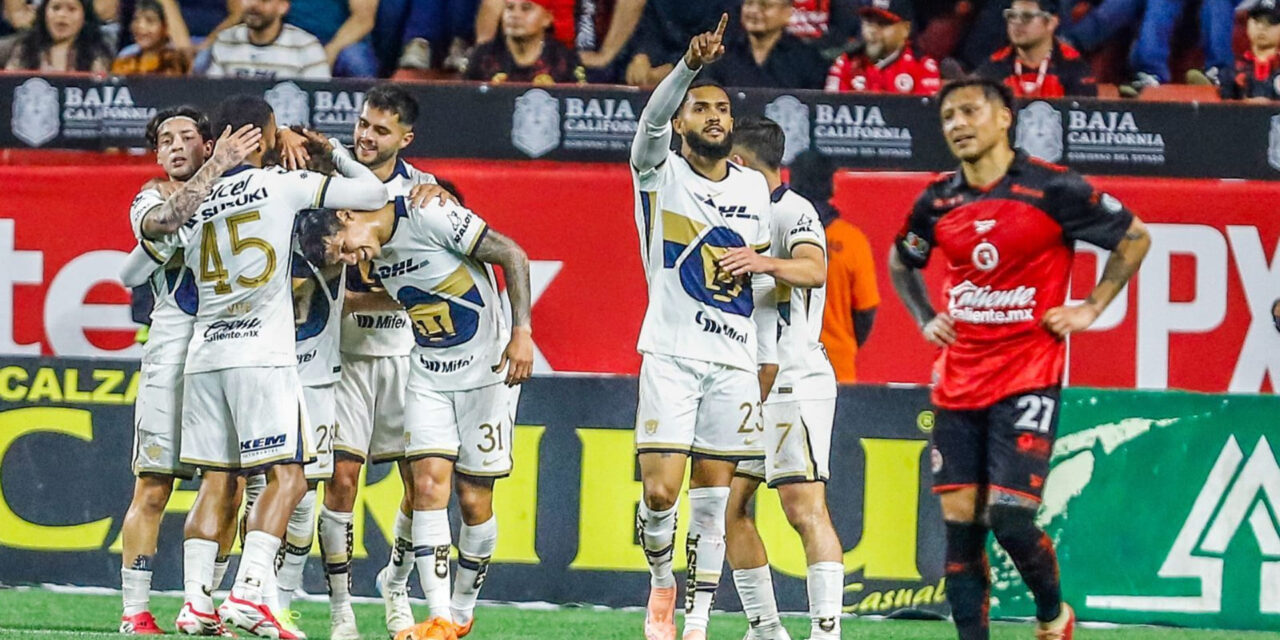 Los Xolos siguen sin ganar en casa; empataron con los Pumas