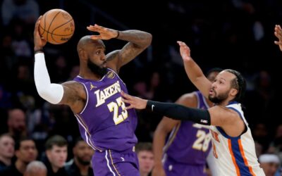 Knicks vencieron a los Lakers