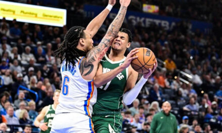 Ousmane Dieng, impulsa a los Bucks a victoria sobre Oklahoma City