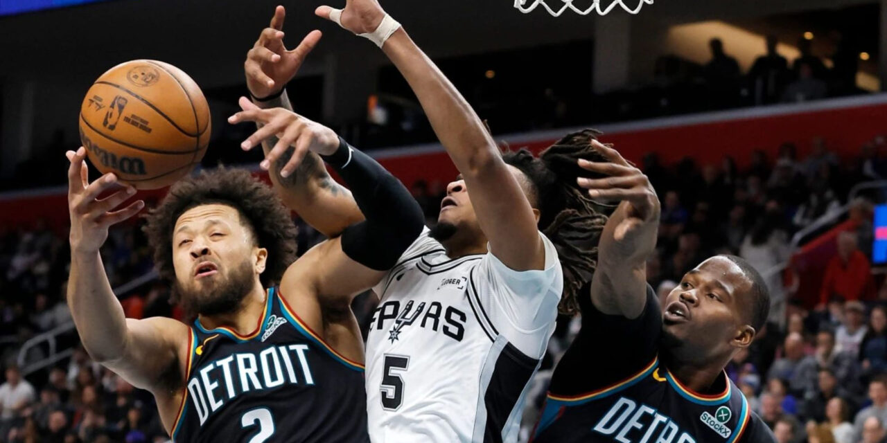 Los Spurs humillan a los Pistons con una victoria en posible previa de Finales NBA